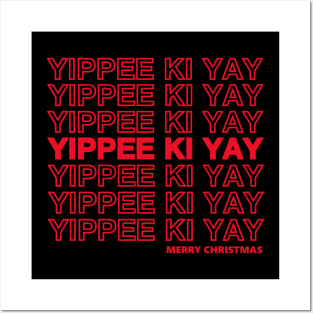 Die Hard Yippee Ki Yay Merry Christmas Posters and Art